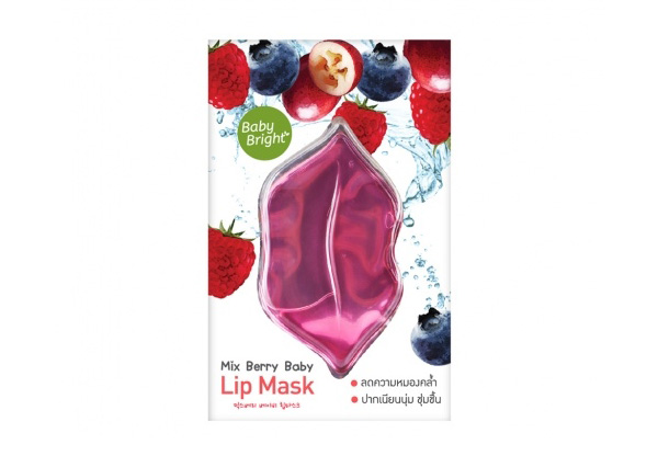 Ягодные патчи для губ из Таиланда Mix Berry Baby Lip Mask Baby Bright. купить патчи. Тайская косметика в Москве